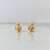 Topos Angel De La Guarda 0.7gr / 1cm / Oro Amarillo 18K