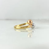 You and Me Ring 1.2gr / Size 8 / 18K Gold