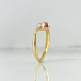You and Me Ring 1.2gr / Size 8 / 18K Gold