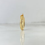 Pendant Jesus of Mercy 1gr / 2.5cm / Yellow Gold Stamped