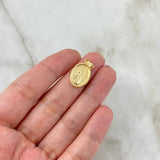 Dije Jesus De la Misericordia 0.6gr / 2cm / Troquelada Oro Amarillo 18K ©