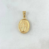 Pendant Jesus of Mercy 1gr / 2.5cm / Yellow Gold Stamped