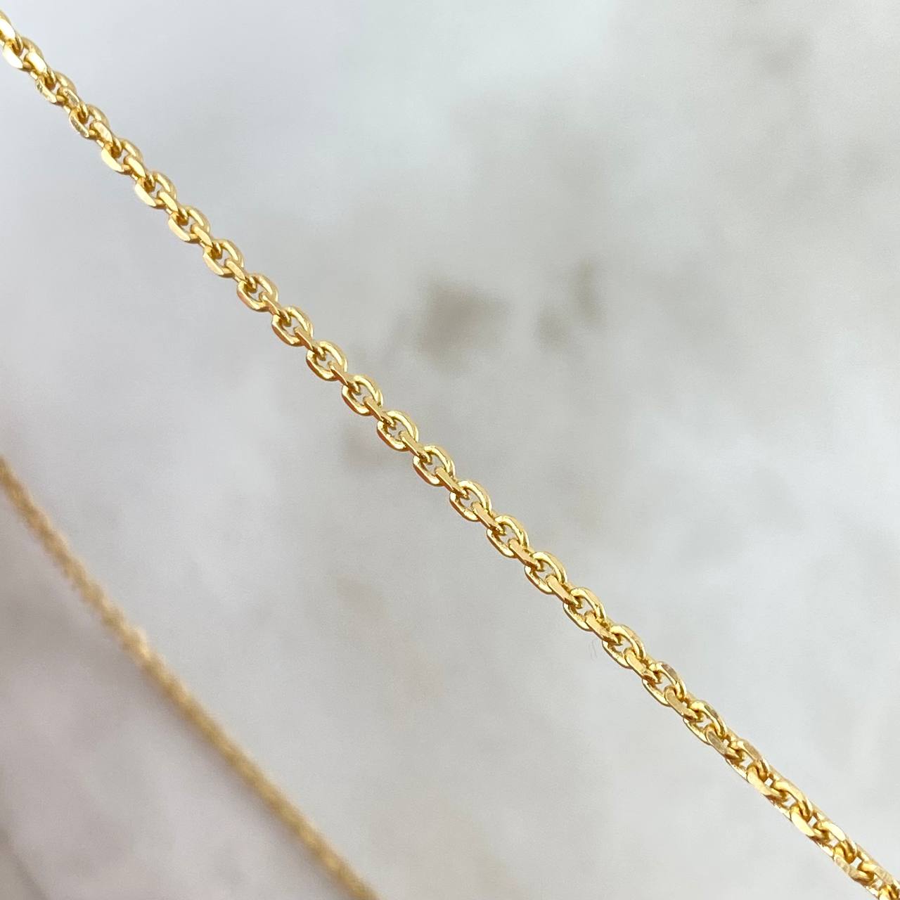 Classic Link Chain Clover VCyA 7.8gr / 45cm-50cm / Red Amber Yellow Gold +4 *