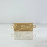 Charm Dollar 1.3gr / 2.7cm / 18K Yellow Gold Stamped ©