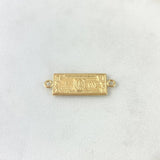 Charm Dollar 1.3gr / 2.7cm / 18K Yellow Gold Stamped ©
