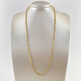 Cadena GC 13.3gr / 60cm / 4.9mm Diamantada Oro Amarillo 18K