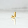 Herraje Letra J 0.2g / 1/4 in Oro Amarillo 18K