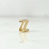 Charm Letter Z 0.35gr / 6mm Drum 18K Yellow Gold