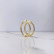 Clau Hoop Earrings 1.1gr / 3/4 in / 18K Gold