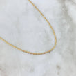 Cadena Plana 7.45gr / 60cm / 2.5mm Tres Oros +3 ©