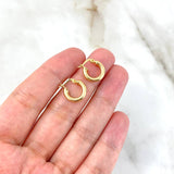 Candongas Jass 1gr / 1/2 in / Oro Amarillo 18K