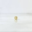 Diamond Cut Bead 4 mm Yellow Gold 18K