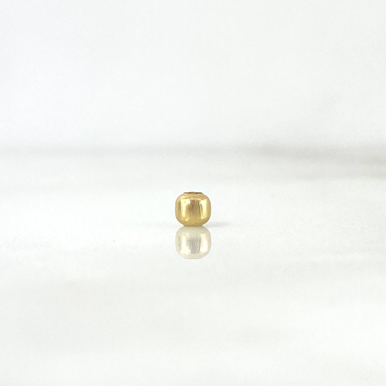 Bead Polished 3mm / 0.05gr Yellow Gold