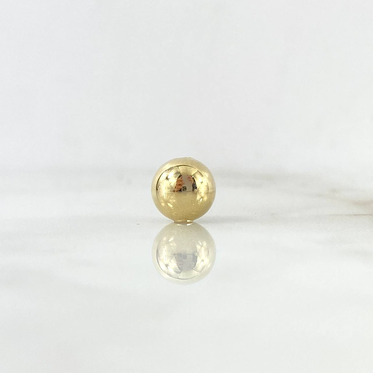 Bead Polished 8mm / 0.32gr Yellow Gold