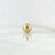 Bead Polished 8mm / 0.32gr Yellow Gold