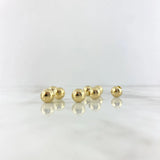 Bola 8mm Lisa 8mm Oro Amarillo 18K