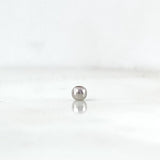 Bead Polished 0.05gr / 3mm White Gold ©