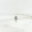 Bead Polished 0.14gr / 5mm White Gold ©