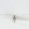 Bead Polished 0.2gr / 6mm White Gold ©