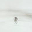 Bead Diamond Cut 3mm / 0.08gr White Gold