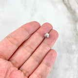 Bead Diamond Cut 6mm / 0.3gr White Gold