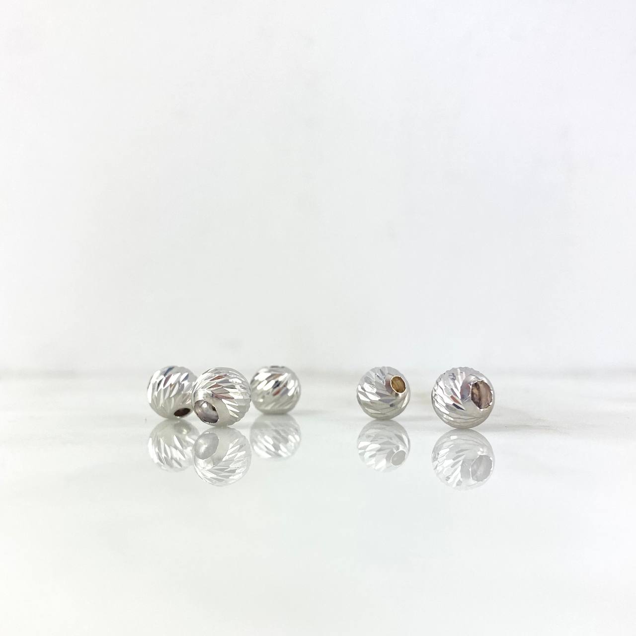 Bola Diamantada 8mm Oro Blanco ©