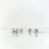Bola Diamantada 8mm Oro Blanco ©