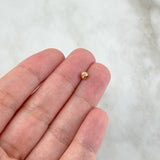 Bola Diamantada 4mm Oro Rosa