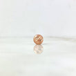 Diamond Cut Bead 8mm Rose Gold
