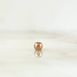 Bola Lisa 3mm Oro Rosa