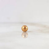 Plain Bead 5mm Rose Gold 18K