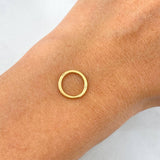 Charm Circle 0.35gr / 1.2cm Yellow Gold