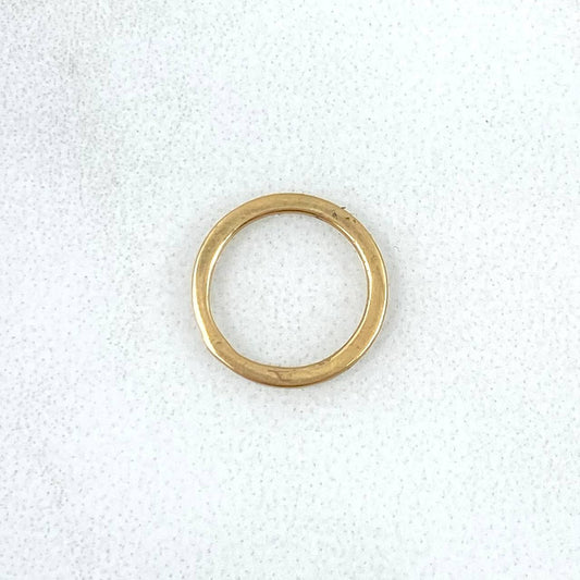 Charm Circle 0.35gr / 1.2cm Yellow Gold