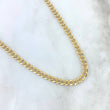 Cadena Cubana 12.95gr / 28 in / 5.3mm Oro Amarillo +1 18K !