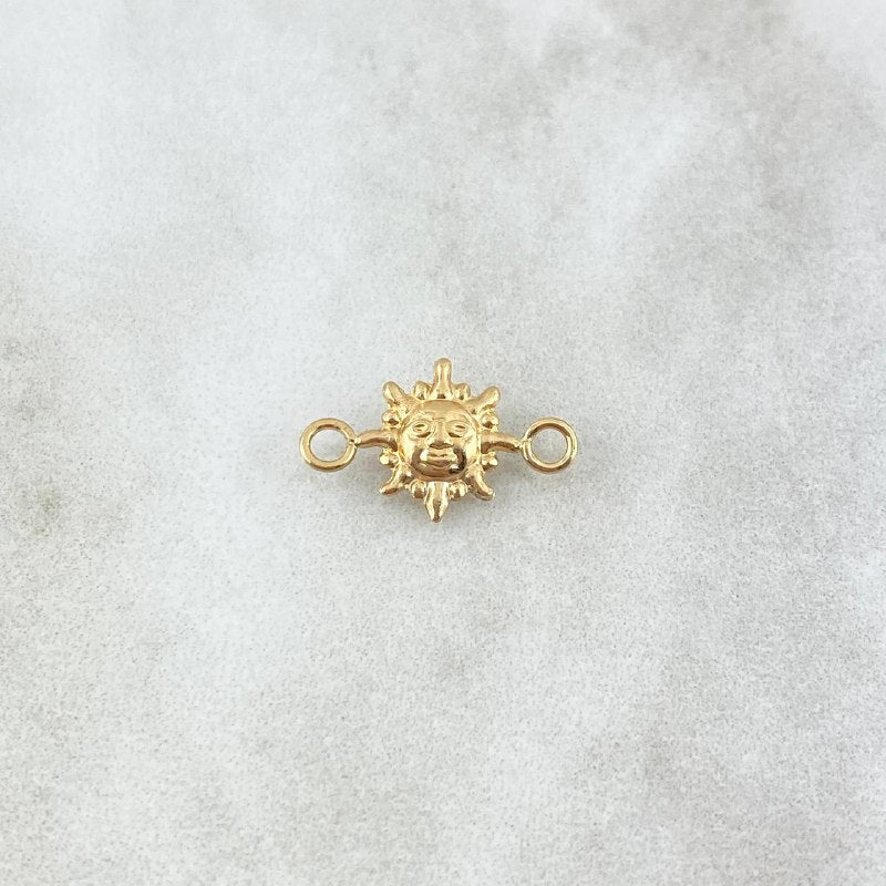 Charm Sun 0.4gr / 1.5cm / Yellow Gold ©