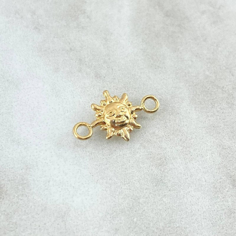 Charm Sun 0.4gr / 1.5cm / Yellow Gold ©