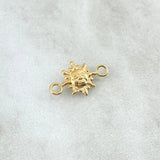 Charm Sun 0.4gr / 1.5cm / Yellow Gold ©
