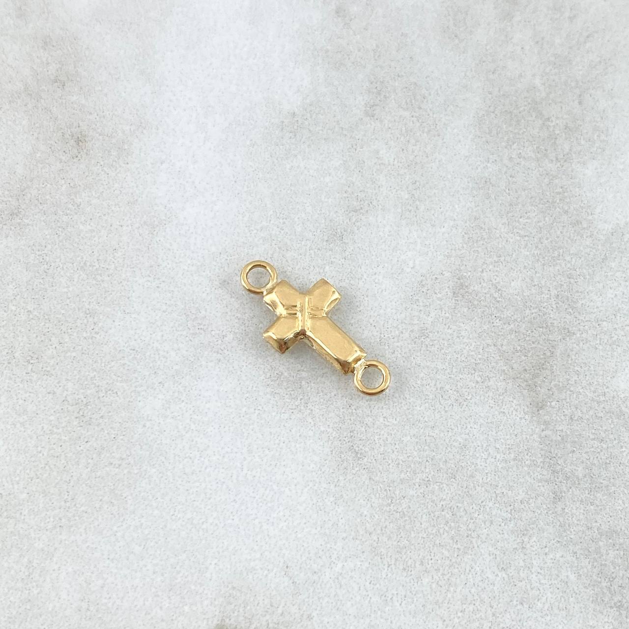 Charm Cross 0.35gr / 1.6cm / Yellow Gold Tape ©