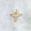 Pendant Caduceus of Snakes 1.25gr / 2.2cm / Yellow Gold ©