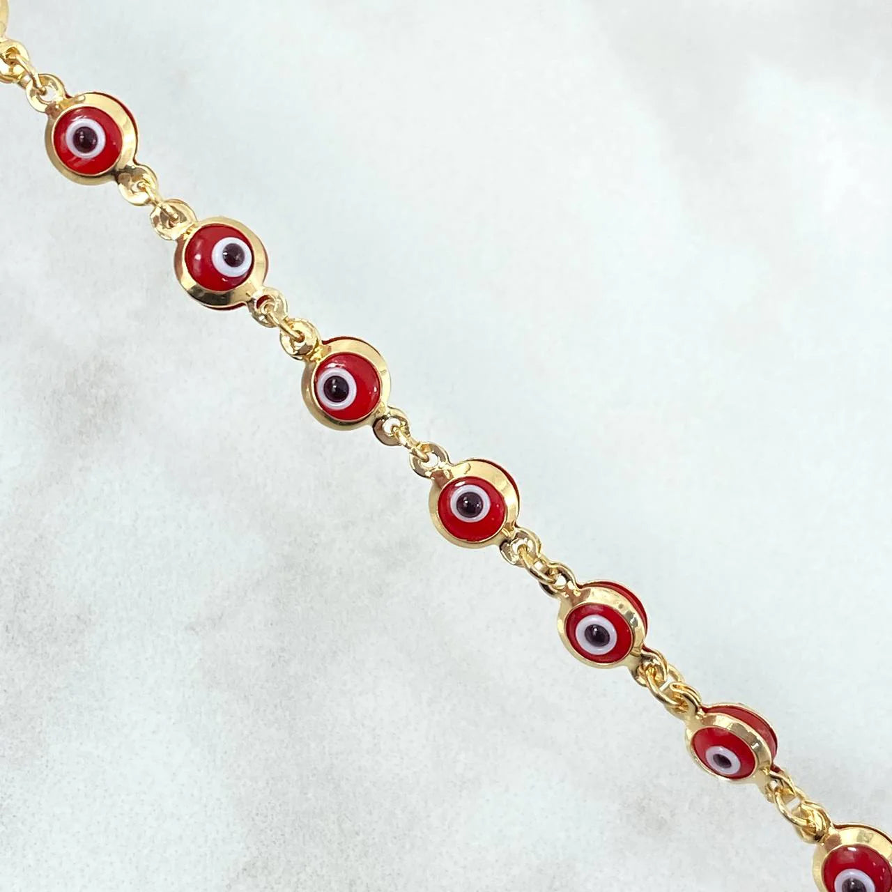 Pulso Ojo Turco 3.75 g / 7 1/2 in / 4.75 mm Oro Amarillo 18K