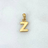 Pendant Letter Z Polished 0.7gr / 1.4cm / Yellow Gold