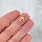 Pendant Letter T Polished 0.5gr / 1.4cm / Yellow Gold