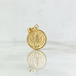 Pendant Our Lady of Fatima 1.15gr / 2.4cm / Stamped Yellow Gold ©