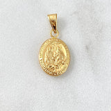 Dije Santisima Trinidad 0.6gr / 2cm / Troquelado Oro Amarillo