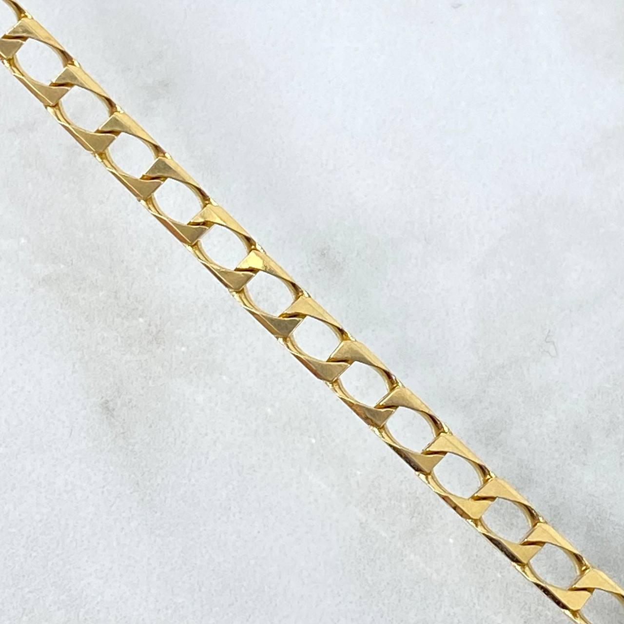 Bracelet Panzer 6.6gr / 17.5cm / 4.2mm Yellow Gold +1 18K *