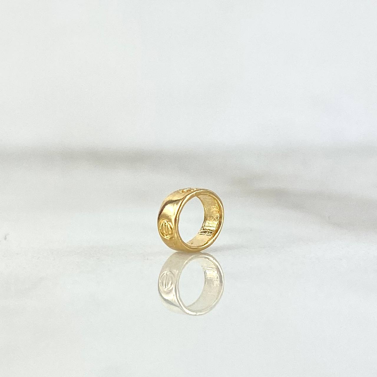 Charm Screw 0.25gr / 0.6cm / Oval Yellow Gold ©