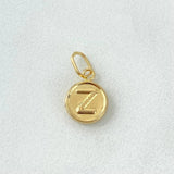 Dije Letra Z 0.35gr / 1.5cm / Doble Faz Oro Amarillo