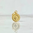 Pendant Letter O 0.35gr / 1.5cm / Double Sided Yellow Gold