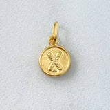 Pendant Letter X 0.35gr / 1.5cm / Double Sided Yellow Gold