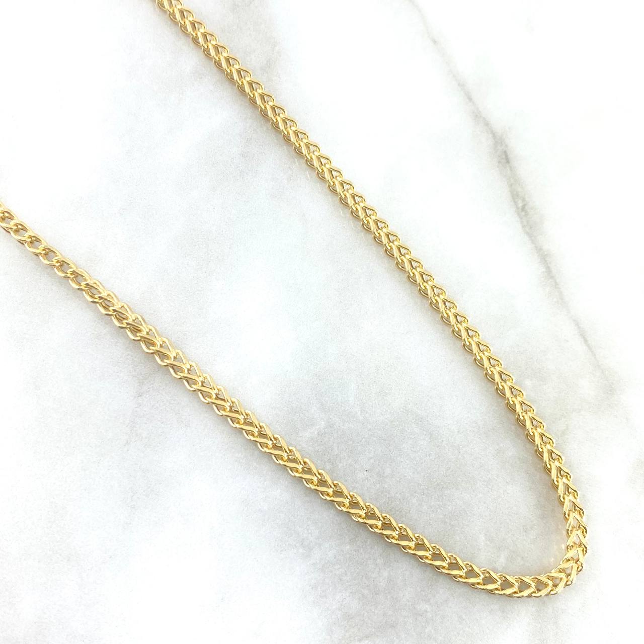 Franco Chain 14.6gr / 23.6in / 18K Gold +3$